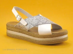 Carla Tortosa 15154 - Blanc - Argent - Brides Croisees - Nu-pieds 13 Carla Tortosa 15154 - Blanc - Argent - Brides Croisees - Nu-pieds -LA BONNE POINTURE Soldes cd24607c73b9e66c561f35ea11d5d5ef img 0684.jpg 147489