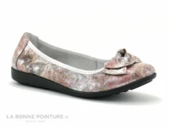 Inea ECLAT Rose Argent - Ballerine Mode Femme