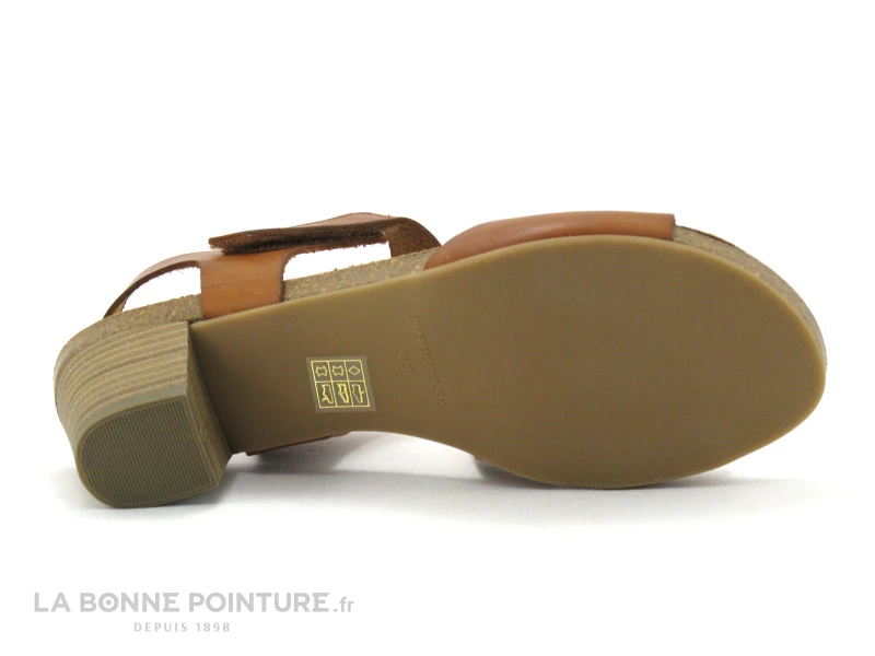 Xapatan 1088 Cuero - Sandale Femme Petit Talon - Cuir Marron 8 Xapatan 1088 Cuero - Sandale Femme Petit Talon - Cuir Marron – Image 6