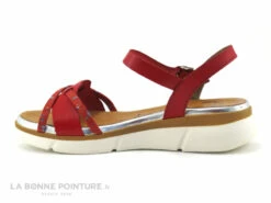 Jordana 3424 Rouge - Sandale Femme Cuir Rouge 10 Jordana 3424 Rouge - Sandale Femme Cuir Rouge -LA BONNE POINTURE Soldes cd24607c73b9e66c561f35ea11d5d5ef img 0699.jpg 160816
