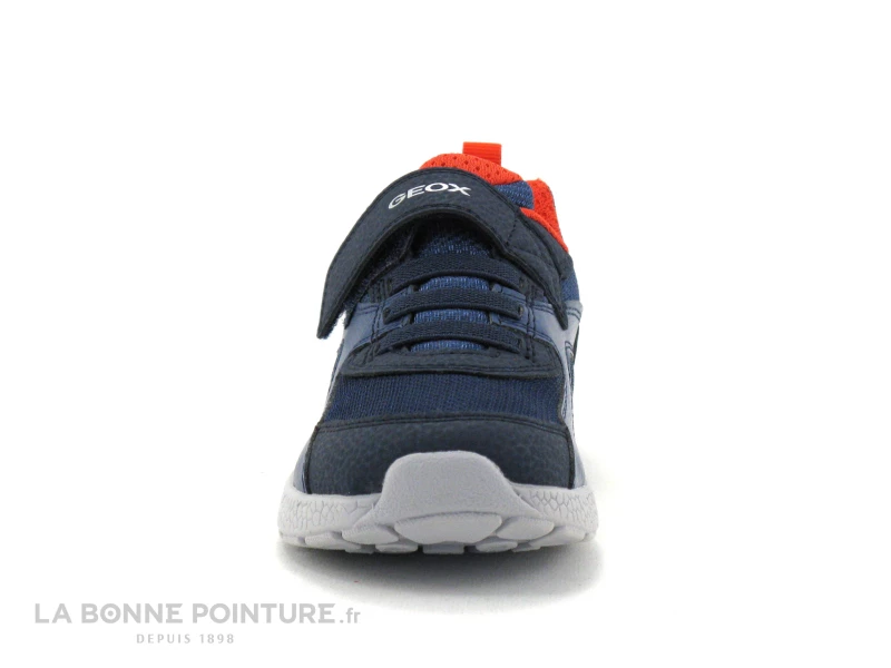 Geox SVETH Navy Red - J166PA - Basket GARCON Elastique Et Scratch 4 Geox SVETH Navy Red - J166PA - Basket GARCON Elastique Et Scratch – Image 2