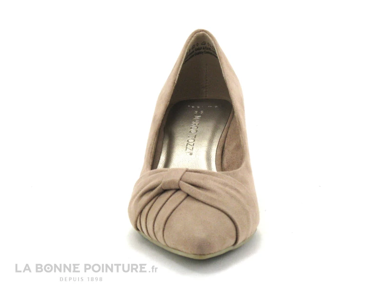 Marco Tozzi 2-22400-29 Nude - Escarpin Rose - Talon Incurve 4 Marco Tozzi 2-22400-29 Nude - Escarpin Rose - Talon Incurve – Image 2