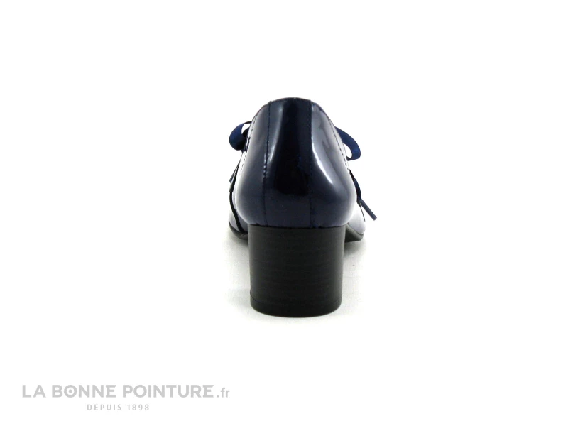 Folies MACA Bleu Marine Verni - Escarpin 6 Folies MACA Bleu Marine Verni - Escarpin – Image 4