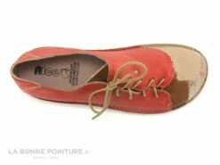 Alce Shoes 9058 - Rouge - Beige - Lacet Lateral - Chaussure Basse F -LA BONNE POINTURE Soldes cd24607c73b9e66c561f35ea11d5d5ef img 0821.jpg 129679