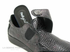 Pedi Girl DEMBA AMO Noir Bordeaux Croco - Chaussure Basse Femme A Scrach -LA BONNE POINTURE Soldes cd24607c73b9e66c561f35ea11d5d5ef img 0837.jpg 172579