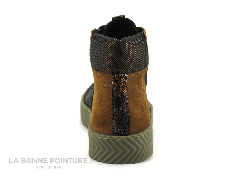 La Vie Est Belle - FUSAIN - Marron - Basket Montante Femme 6 La Vie Est Belle - FUSAIN - Marron - Basket Montante Femme – Image 4