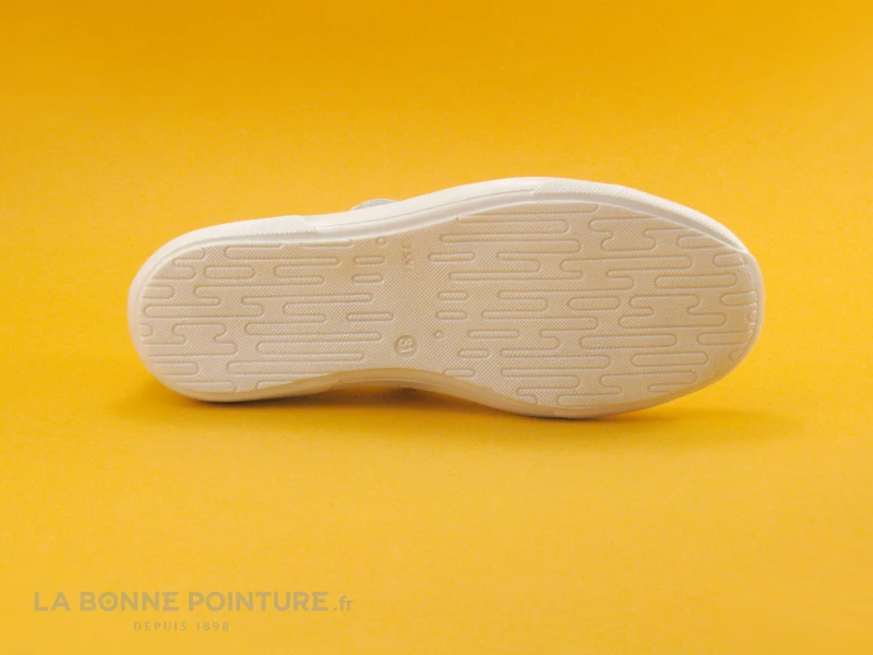 Bopy SELENE Argent - Ballerine Velcro Fille 9 Bopy SELENE Argent - Ballerine Velcro Fille – Image 7