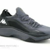 Kappa KOMBAT PERF PRO 311992W A0E - Black Grey - Basket Course Homme