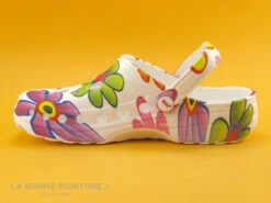 Woz Cheese Flowers - Blanc Et Fleurs Multicolores - Sabot Femme -LA BONNE POINTURE Soldes cd24607c73b9e66c561f35ea11d5d5ef img 0955.jpg 145982