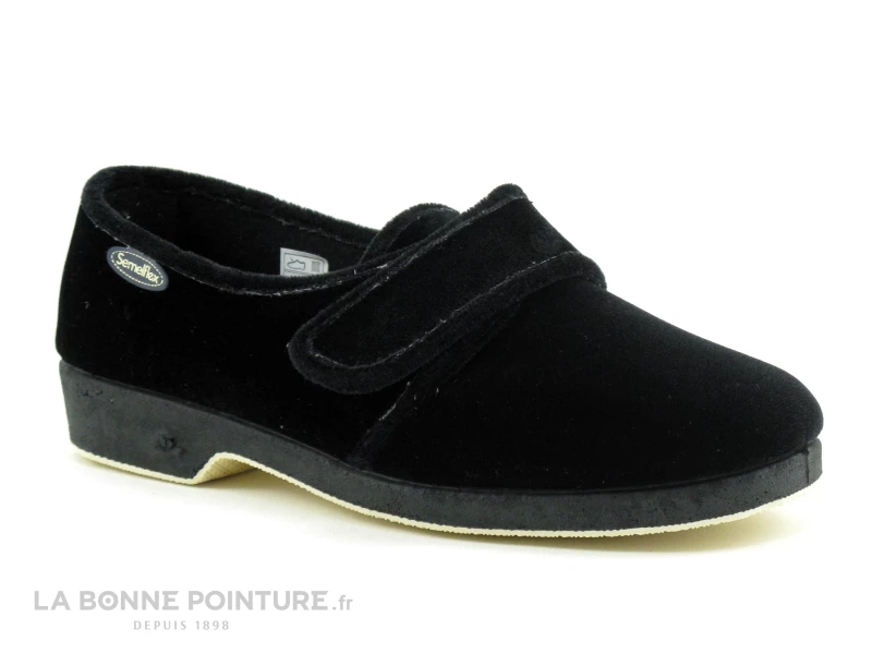 Semelflex Cleo 2 Chausson Noir Velcro 7 Semelflex Cleo 2 Chausson Noir Velcro – Image 5