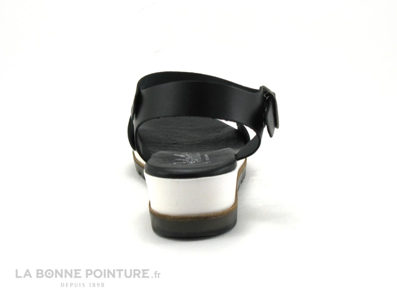 Valerias 6135 Noir - Bride Triangles - Sandale Femme 6 Valerias 6135 Noir - Bride Triangles - Sandale Femme – Image 4