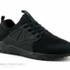 Kappa SAN DIEGO LACE - 3117LSW - Black Dark Grey - Chaussure Sport