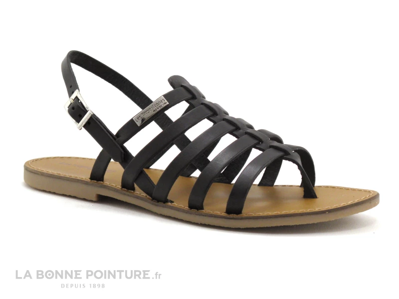 Tropeziennes HERILO Noir 11434 - Nu-pieds Entre-doigts 3 Tropeziennes HERILO Noir 11434 - Nu-pieds Entre-doigts