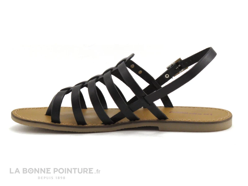 Tropeziennes HERILO Noir 11434 - Nu-pieds Entre-doigts 5 Tropeziennes HERILO Noir 11434 - Nu-pieds Entre-doigts – Image 3