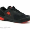 Kappa SNUGGER LACE 3112Z5W Black Red - Basket Sport