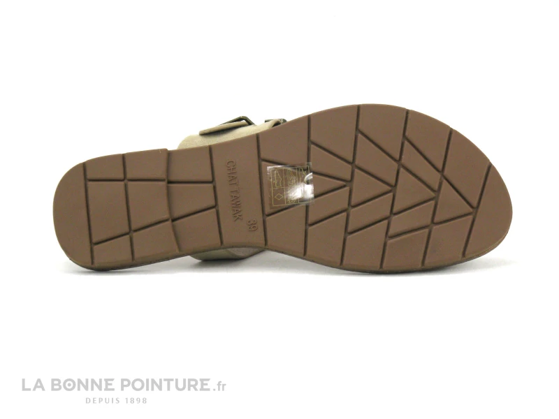 Chattawak MAGNOLIA Taupe - Laniere Bronze Metal - Tong Femme 9 Chattawak MAGNOLIA Taupe - Laniere Bronze Metal - Tong Femme – Image 7