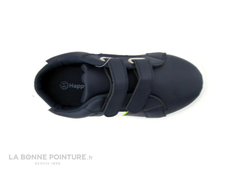 Happy Bee B147150 Bleu Marine - Blanc - Basket 2 Velcros Enfant 5 Happy Bee B147150 Bleu Marine - Blanc - Basket 2 Velcros Enfant – Image 3