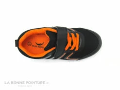 Run Away FAUSTIN - Noir - Orange - Basket Enfant Lacet Elastique -LA BONNE POINTURE Soldes cd24607c73b9e66c561f35ea11d5d5ef img 1136.jpg 161329