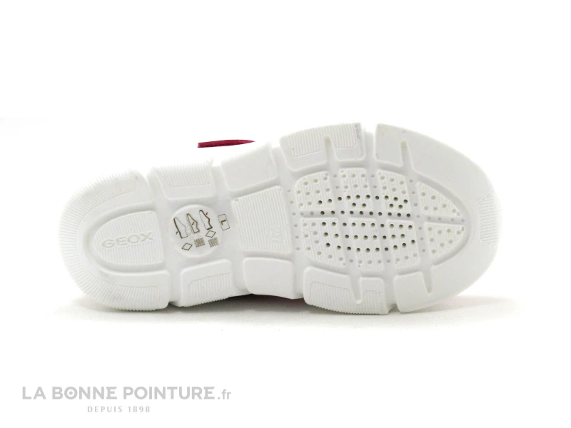 Geox ARIL J16DLB Fuchsia - Basket Fille Rose Avec Elastique Et Velcro 9 Geox ARIL J16DLB Fuchsia - Basket Fille Rose Avec Elastique Et Velcro – Image 7