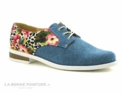 Inea ROUX Jean Flowers - Chaussure Derby Femme -LA BONNE POINTURE Soldes cd24607c73b9e66c561f35ea11d5d5ef img 1161.jpg 146267