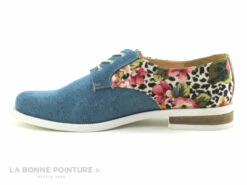 Inea ROUX Jean Flowers - Chaussure Derby Femme -LA BONNE POINTURE Soldes cd24607c73b9e66c561f35ea11d5d5ef img 1163.jpg 146266