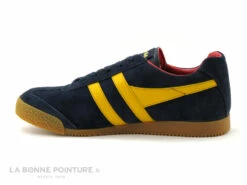 Gola HARRIER Suede Navy Sun Red - Basket Basse Homme Bleu Marine -LA BONNE POINTURE Soldes cd24607c73b9e66c561f35ea11d5d5ef img 1163.jpg 161392