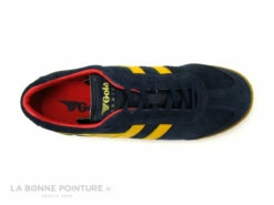 Gola HARRIER Suede Navy Sun Red - Basket Basse Homme Bleu Marine -LA BONNE POINTURE Soldes cd24607c73b9e66c561f35ea11d5d5ef img 1166.jpg 161389