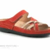 Pedi Girl CLOW Rouge - Mule Confort Femme