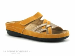 Pedi Girl CLOW Jaune - Fumo - Mule Reglable Femme -LA BONNE POINTURE Soldes cd24607c73b9e66c561f35ea11d5d5ef img 1187.jpg 146254