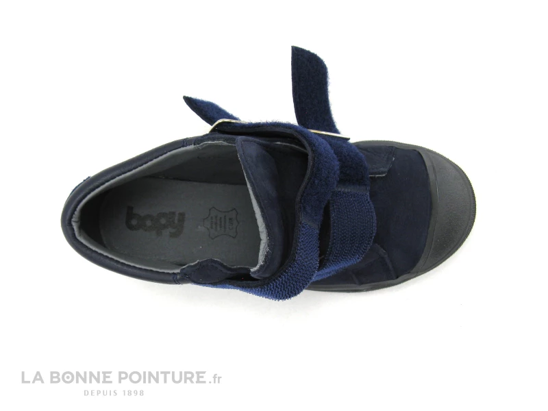 Bopy VINYL Marine - Boots GARCON Bleu Marine 2 Velcros 8 Bopy VINYL Marine - Boots GARCON Bleu Marine 2 Velcros – Image 6