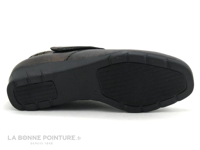 Pedi Girl BILIAN Bronze Noir - Chaussure Montante Femme Avec Velcro 8 Pedi Girl BILIAN Bronze Noir - Chaussure Montante Femme Avec Velcro – Image 6