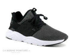 Kappa San Antonio Noir Gris 304NFQ0 - Chaussure Sport Femme