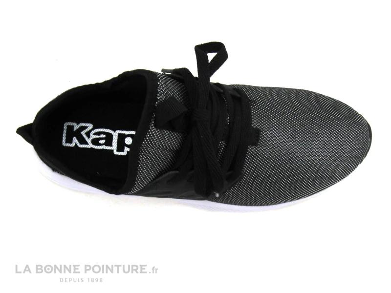 Kappa San Antonio Noir Gris 304NFQ0 - Chaussure Sport Femme 8 Kappa San Antonio Noir Gris 304NFQ0 - Chaussure Sport Femme – Image 6