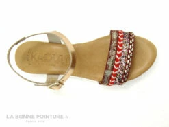 Kaola 3482 Rose Gold - Rouge - Sandale Compensee Femme -LA BONNE POINTURE Soldes cd24607c73b9e66c561f35ea11d5d5ef img 1285.jpg 148232