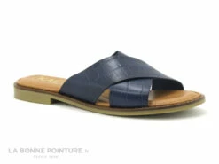 Kaola 592 - Mule Femme Bleu Marine - Brides Croisees Croco -LA BONNE POINTURE Soldes cd24607c73b9e66c561f35ea11d5d5ef img 1288.jpg 148244