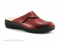 Semelflex Sabot Venise 2 Rouge Verni Croco