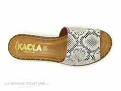 Kaola 590 Serpent - Beige - Mule Plate Femme -LA BONNE POINTURE Soldes cd24607c73b9e66c561f35ea11d5d5ef img 1314.jpg 148279