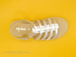 Minibel LOTUS Silver - Sandale Spartiate Fille Cuir Argent -LA BONNE POINTURE Soldes cd24607c73b9e66c561f35ea11d5d5ef img 1325.jpg 173156