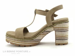 Refresh 72212 Taupe - Sandale - Talon Haut Et Semelle Rayures -LA BONNE POINTURE Soldes cd24607c73b9e66c561f35ea11d5d5ef img 1334.jpg 148255