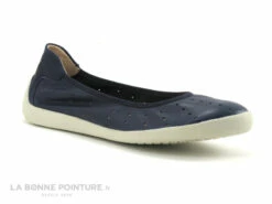Alce Shoes 9229 Bleu Marine - Ballerine Souple Femme