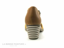 Alce Shoes 9840 - Jaune Marron - Escarpin Bride Salome -LA BONNE POINTURE Soldes cd24607c73b9e66c561f35ea11d5d5ef img 1398.jpg 146515