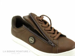 Tbs LILLIAN B8095 Tan - Basket Cuir Marron Homme Avec Zip -LA BONNE POINTURE Soldes cd24607c73b9e66c561f35ea11d5d5ef img 1409.jpg 173331