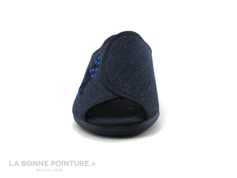 Semelflex SHEILA Marine - Pantoufle Mule Femme 4 Semelflex SHEILA Marine - Pantoufle Mule Femme – Image 2