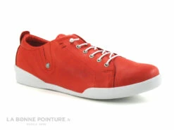Andrea Conti 0345724 Salsa - Chaussure Basse Cuir Rouge -LA BONNE POINTURE Soldes cd24607c73b9e66c561f35ea11d5d5ef img 1484.jpg 146624