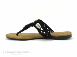 The Divine Factory TX3962 Noir Macrame - Coquillage - Tong Femme -LA BONNE POINTURE Soldes cd24607c73b9e66c561f35ea11d5d5ef img 1489.jpg 148412