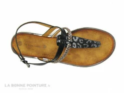 The Divine Factory FJ3974 Noir - Tresse Argent - Tong Fermee -LA BONNE POINTURE Soldes cd24607c73b9e66c561f35ea11d5d5ef img 1518.jpg 148443