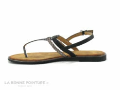 The Divine Factory FJ3974 Noir - Tresse Argent - Tong Fermee -LA BONNE POINTURE Soldes cd24607c73b9e66c561f35ea11d5d5ef img 1521.jpg 148441