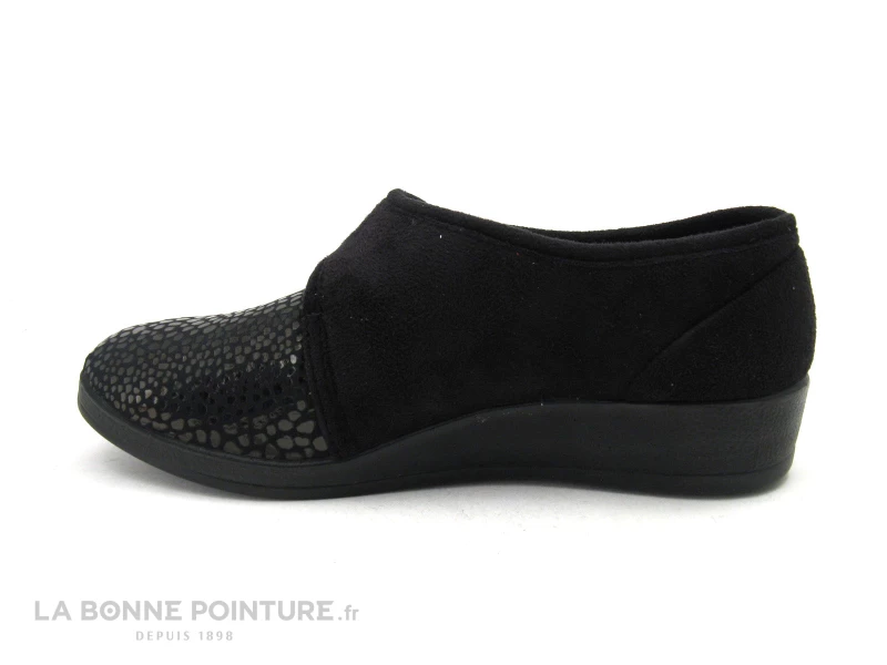 Fly Flot Noir Velcro Chausson FALKINE 5 Fly Flot Noir Velcro Chausson FALKINE – Image 3