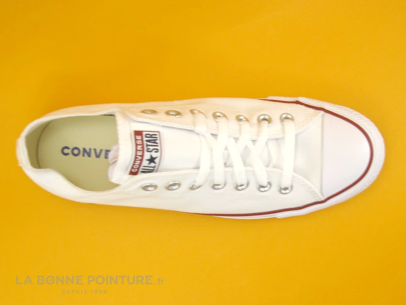 Converse ALL STAR OX M7652C Optical White - Basket Basse Blanche 8 Converse ALL STAR OX M7652C Optical White - Basket Basse Blanche – Image 6