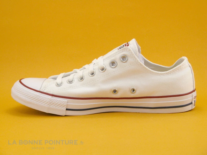 Converse ALL STAR OX M7652C Optical White - Basket Basse Blanche 5 Converse ALL STAR OX M7652C Optical White - Basket Basse Blanche – Image 3